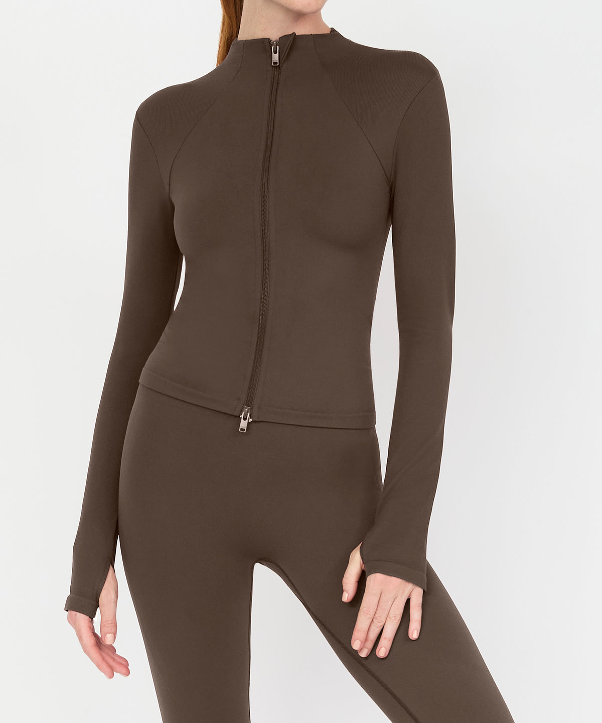 Form Movement Full Zip Jacket - Acorn