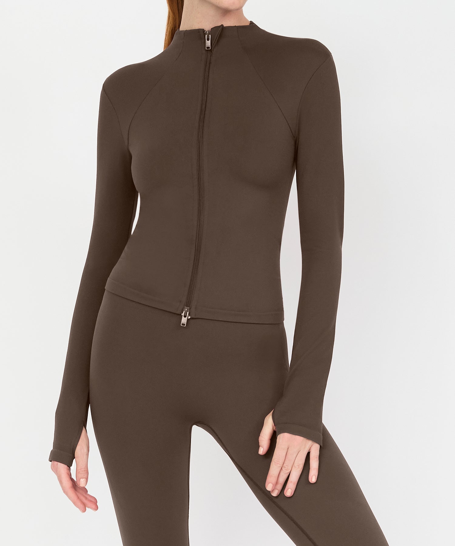 Form Movement Full Zip Jacket - Acorn