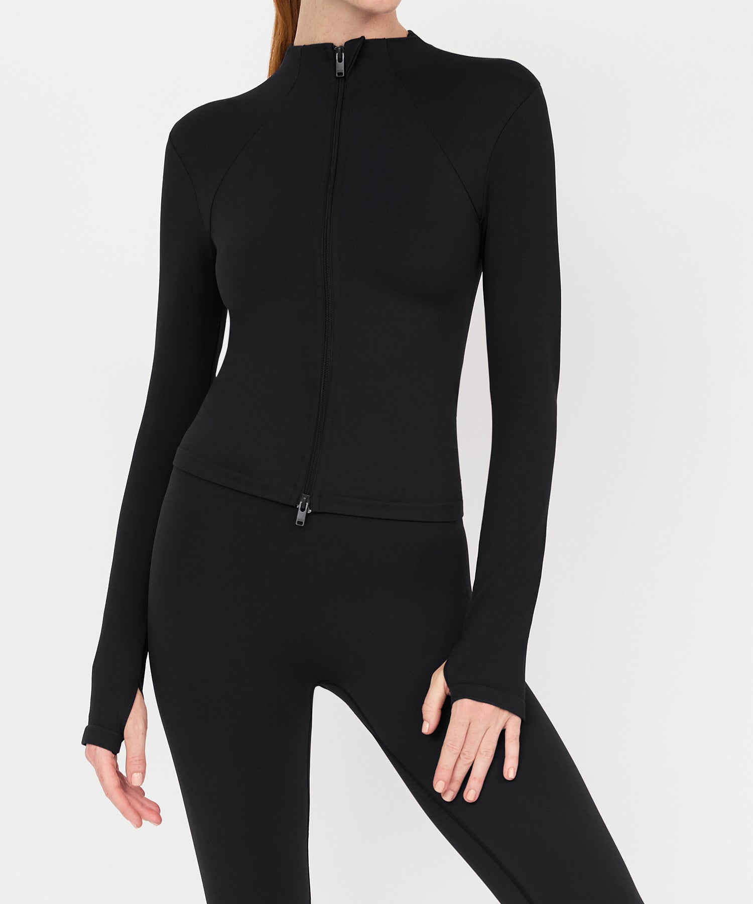 Form Movement Full Zip Jacket - Black