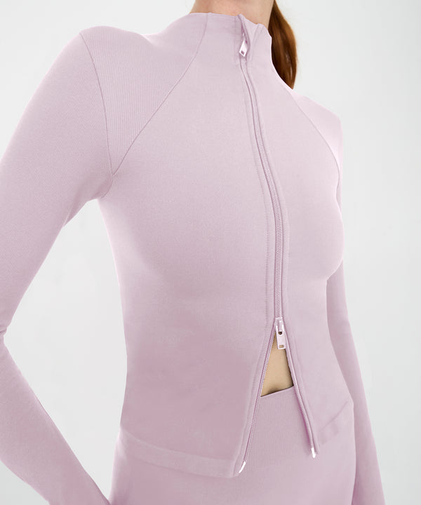 Form Movement Full Zip Jacket - Mauve