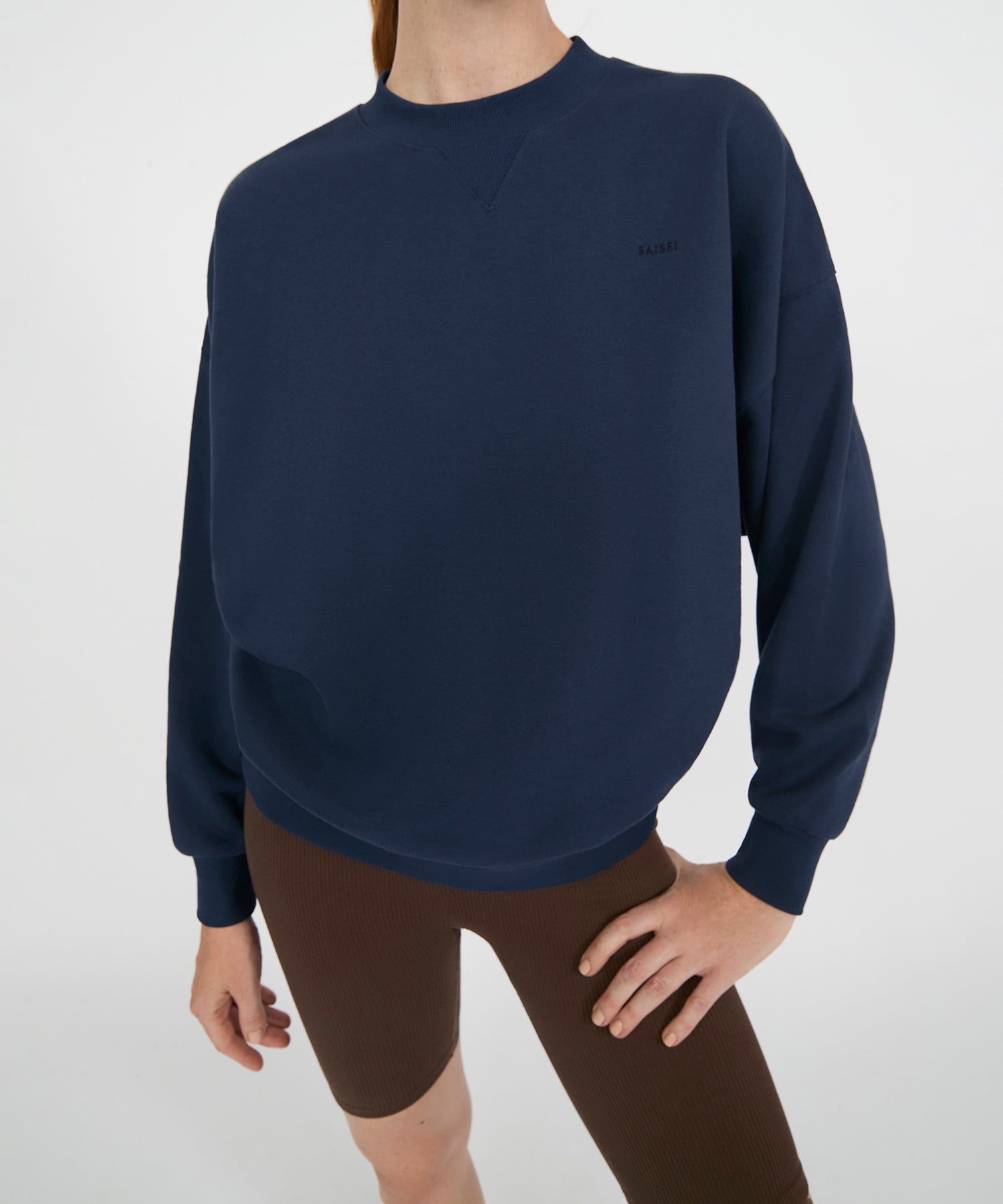 Parker Oversized Sweatshirt - Marine